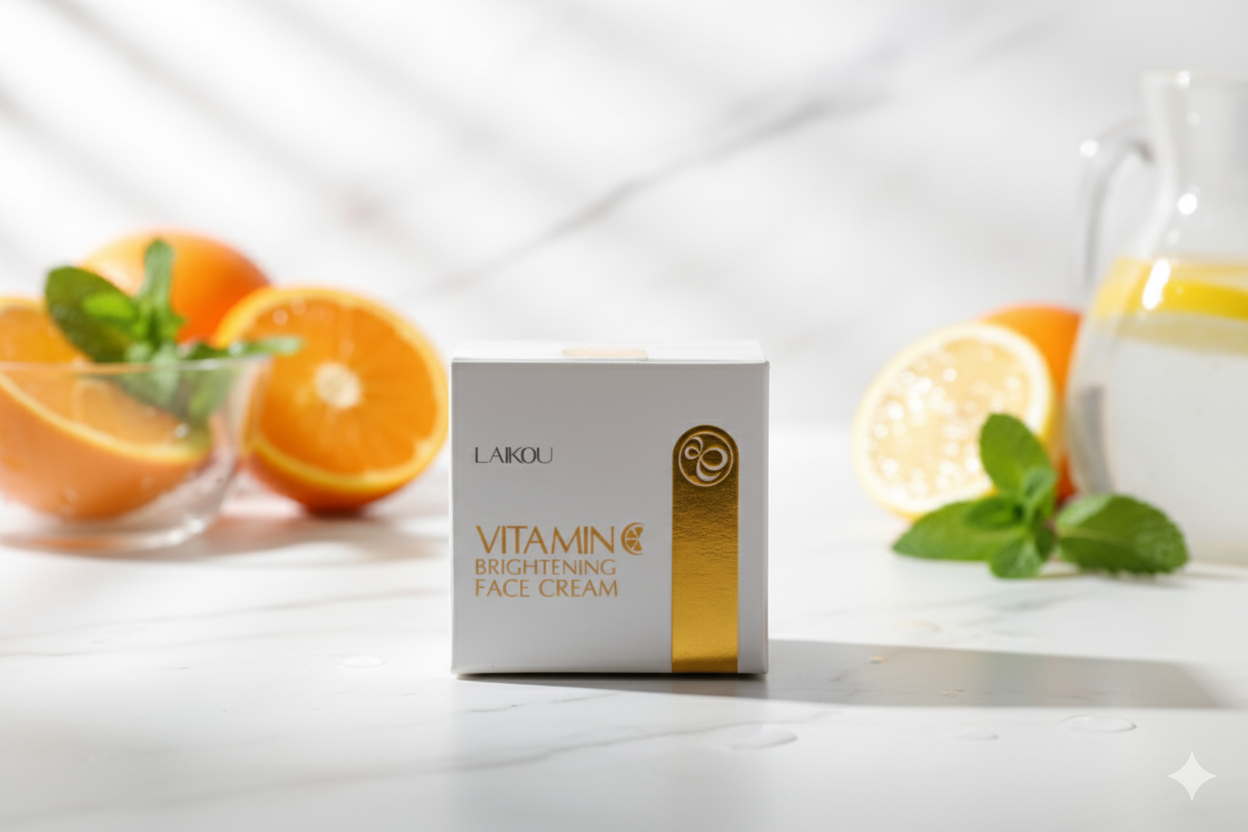 🍊 Crema Facial Iluminadora con Vitamina C – LAIKOU