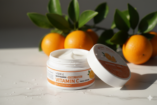 🍊Crema Facial con Vitamina C y Niacinamida – VSHELL